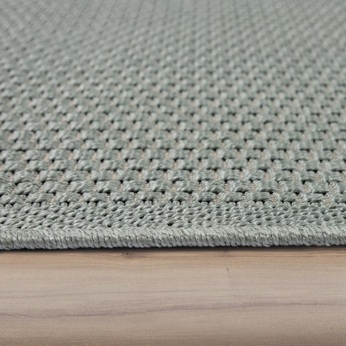 OUTDOORTEPPICH, in Naturoptik, aus Polypropylen, Grün, 120 x 160 cm - Grün, Textil (160/120cm) - KADIMA DESIGN