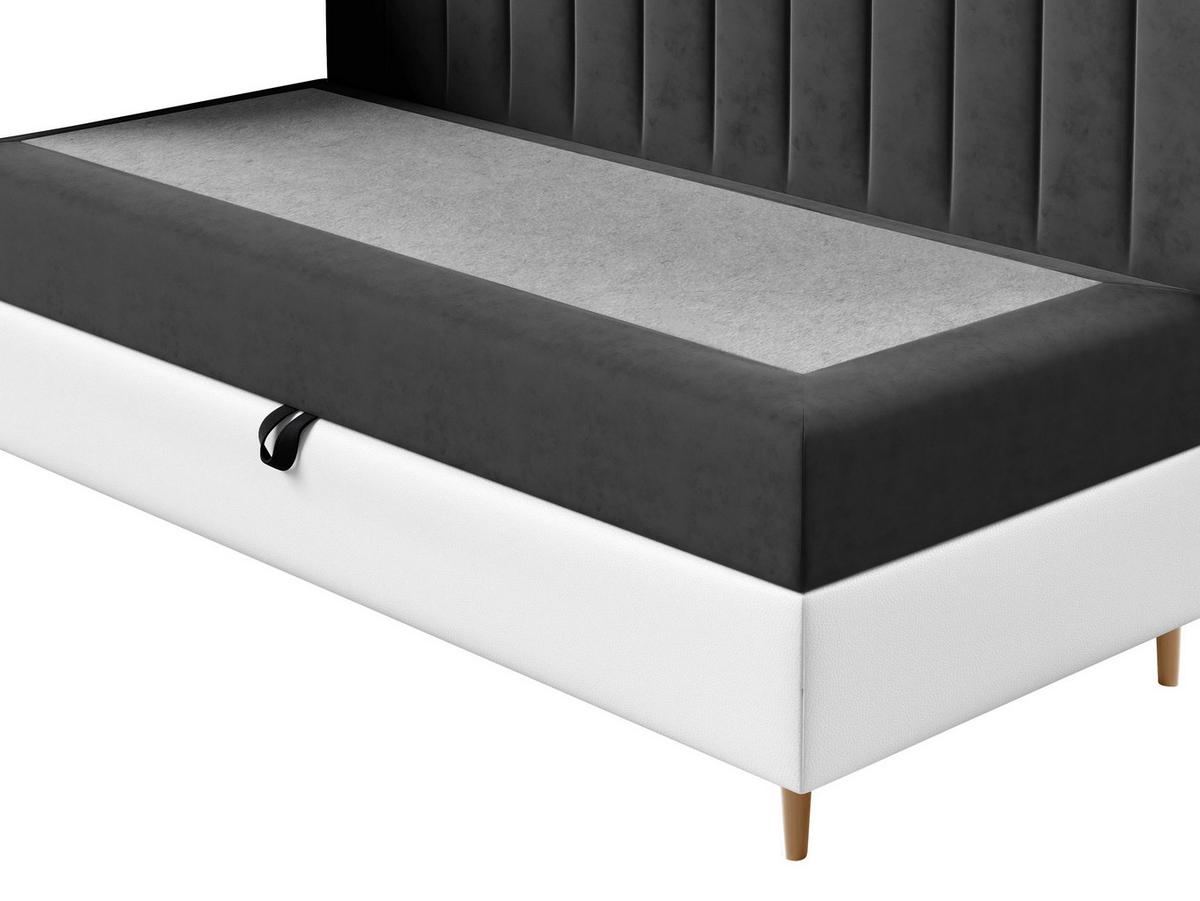BOXBETT Maja Junior 2 - H3 - Türkis/Weiß, Holz (100/200cm) - MIRJAN24
