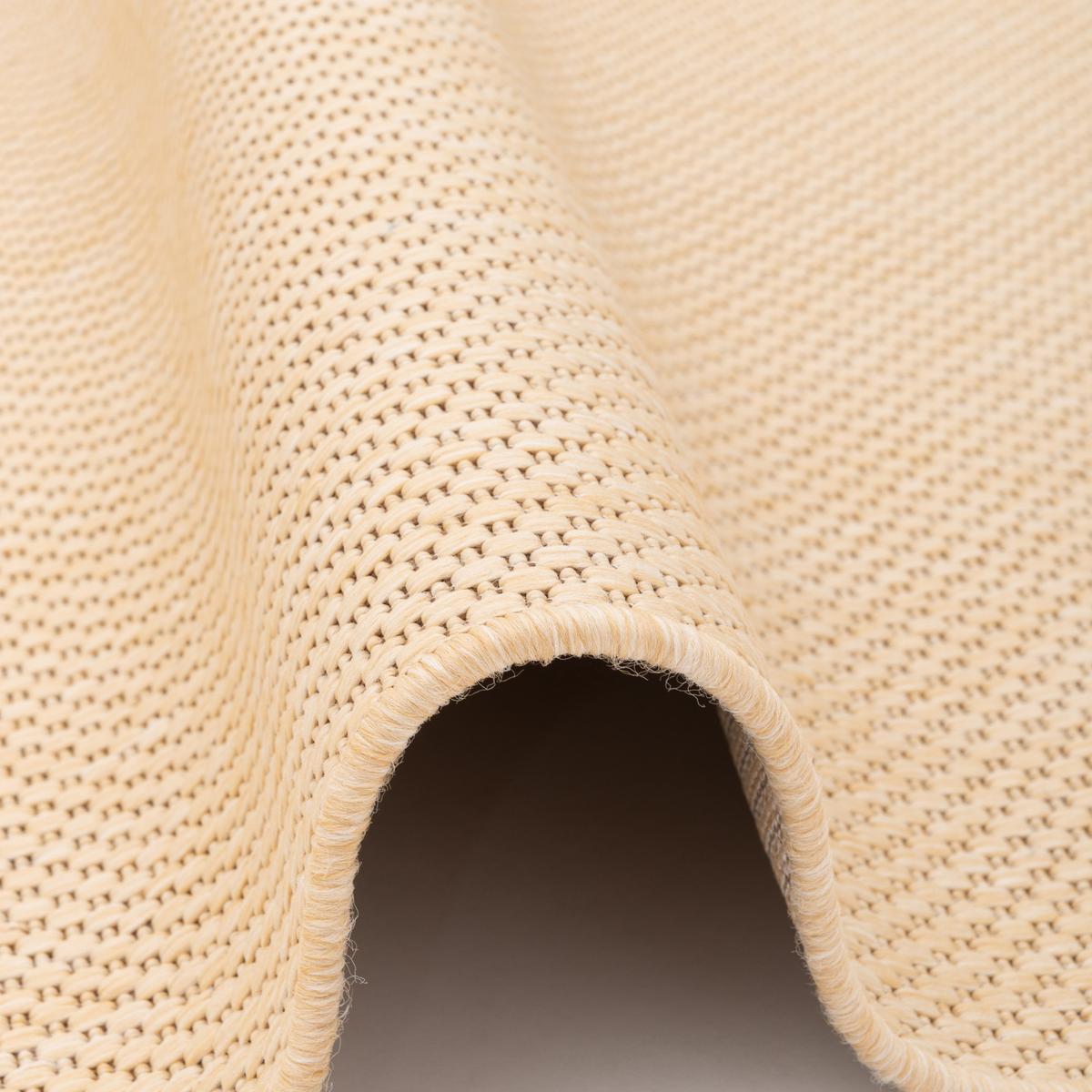 IN & OUTDOOR TEPPICH FLACHGEWEBE VALENCIA MIX - Honig, Textil (80/150cm) - Pergamon