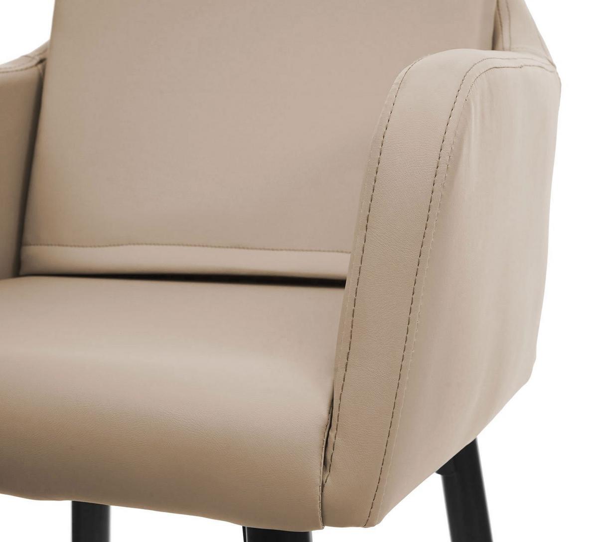 BARHOCKER Beige - Beige, Textil (54/105/53cm) - MCW