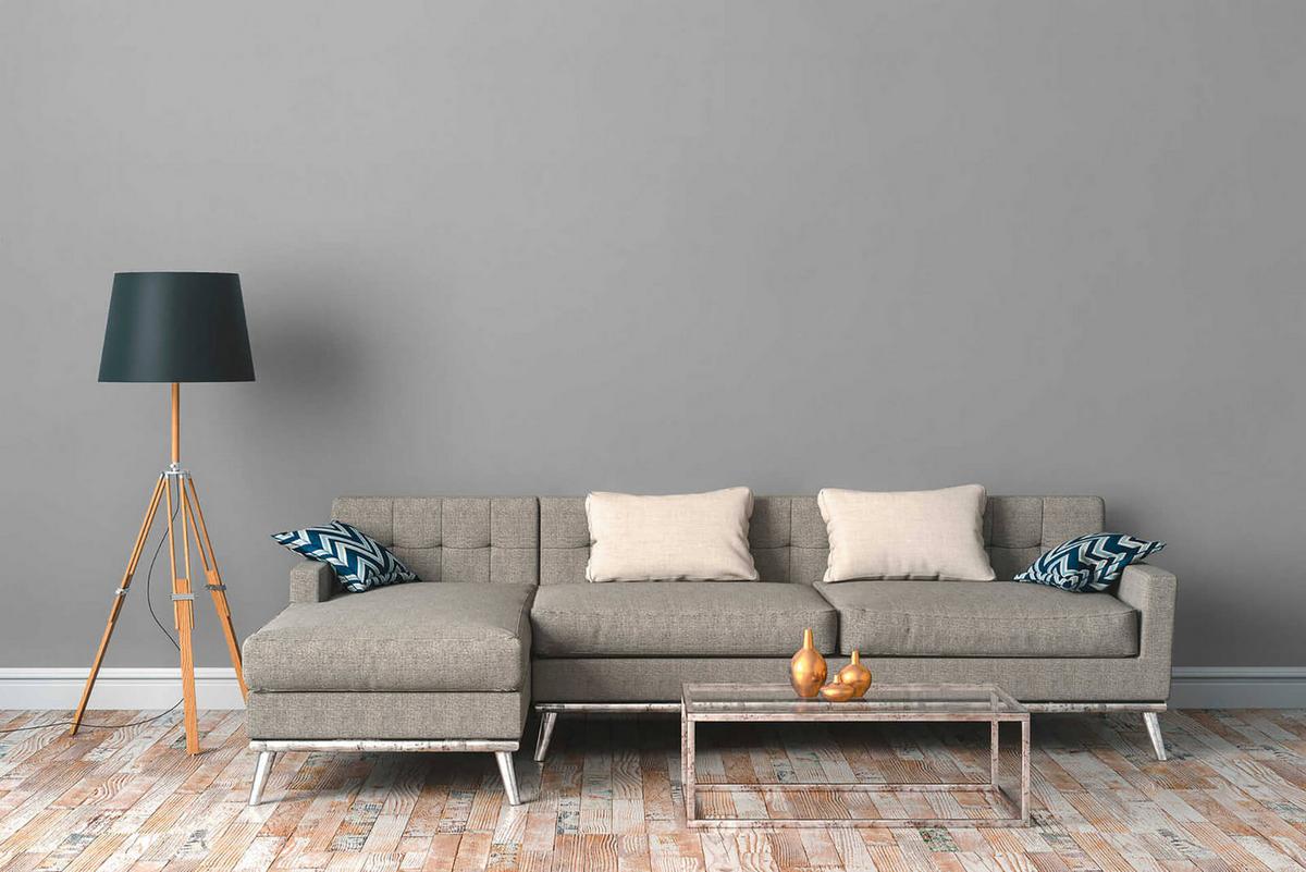 VLIESTAPETE Grau 53/1005 cm - Grau, Kunststoff/Textil (53/1cm) - KUNSTLOFT