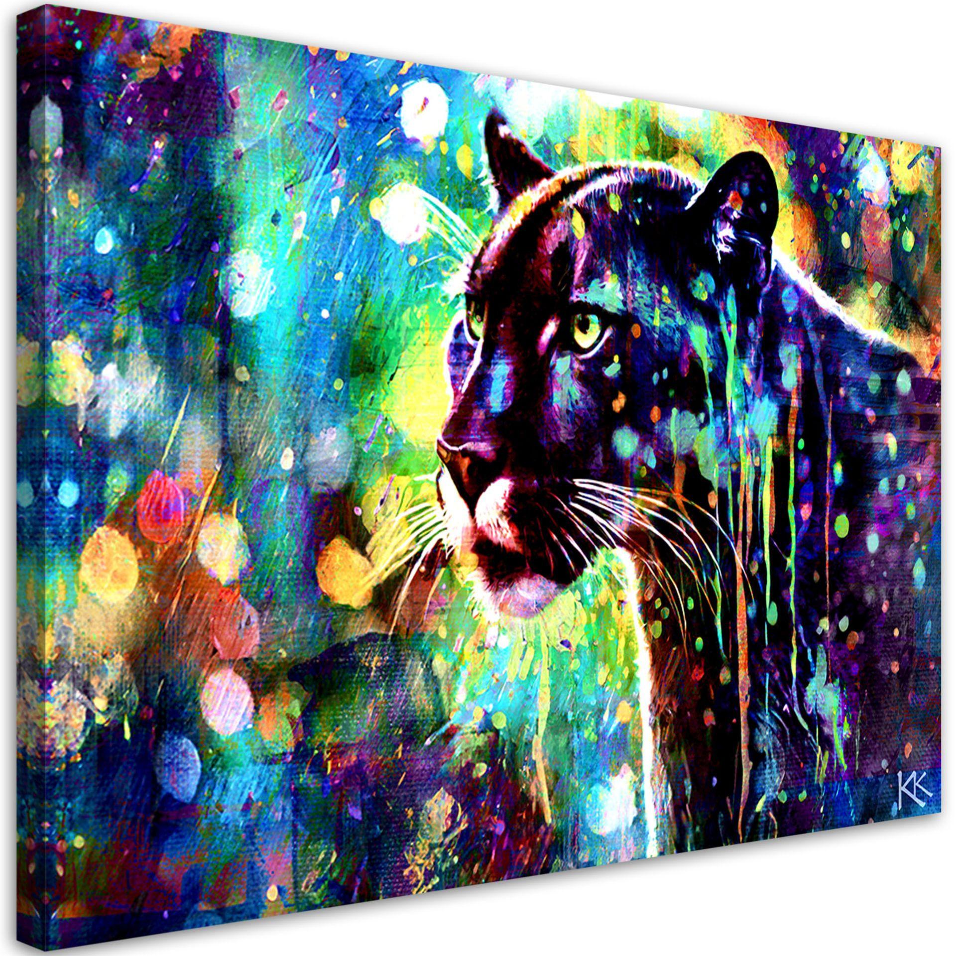 KUNSTDRUCK Lila 120/80 cm - Lila, Textil (120/80cm) - KUNSTLOFT
