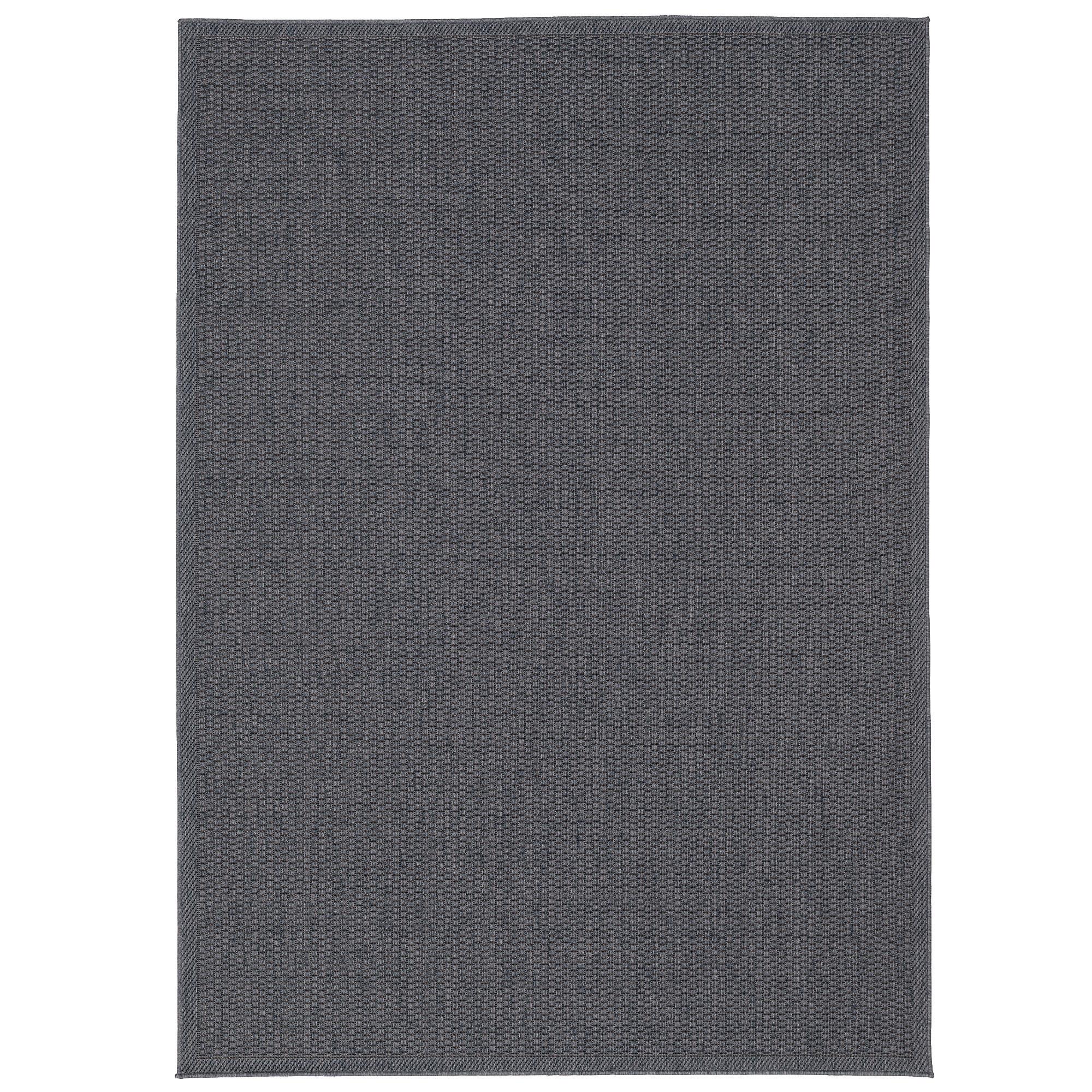 IN & OUTDOOR TEPPICH MARBELLA BORDÜRE - Anthrazit, Textil (80/150cm) - Pergamon