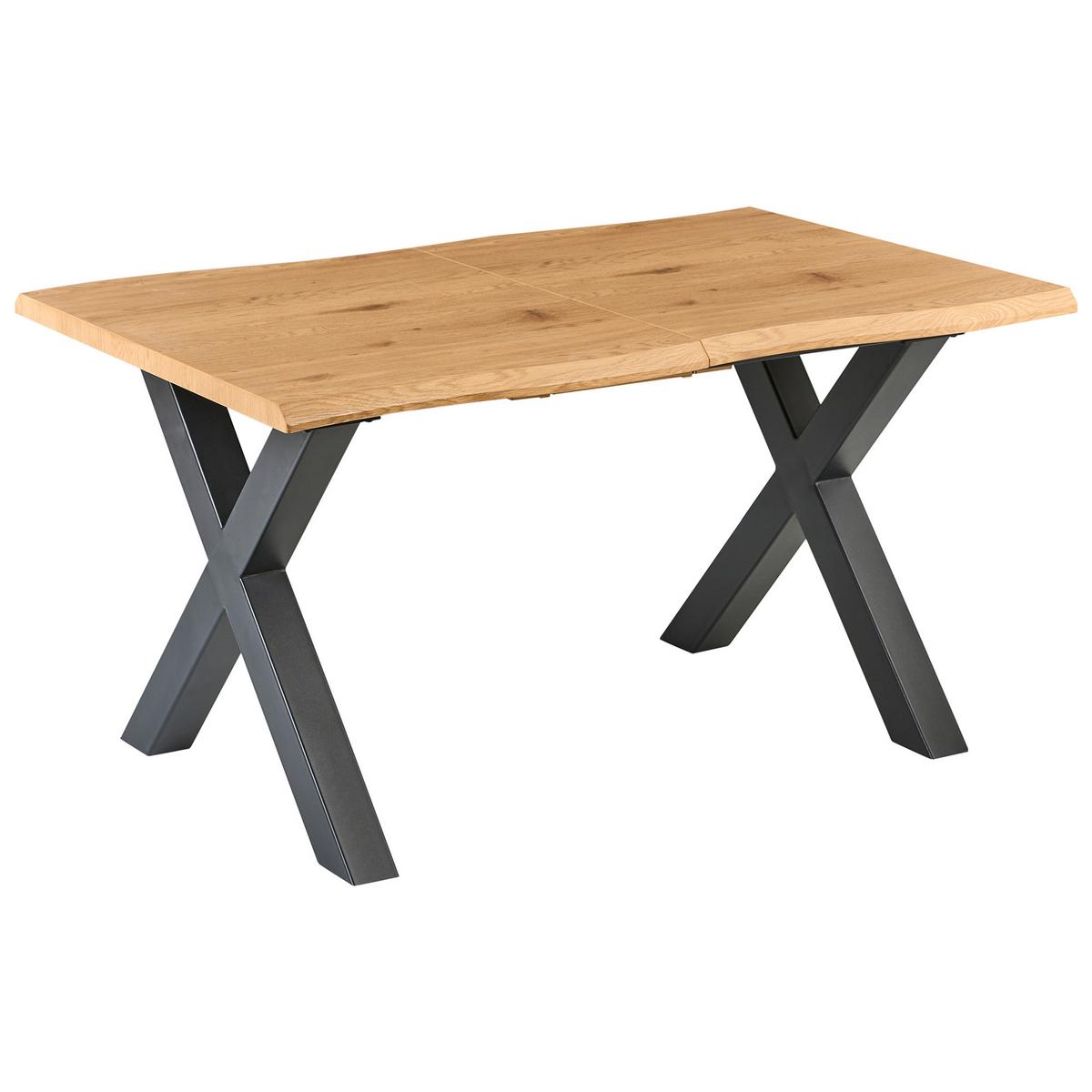 ESSTISCH ausziehbar Braun 140-180/90 cm Bronson - Braun, Holzwerkstoff (140/90/76cm) - Beliani