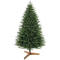 WEIHNACHTSBAUM Kunststoff Kiefernholz Grün - Grün, Kunststoff (180cm) - HOMCOM