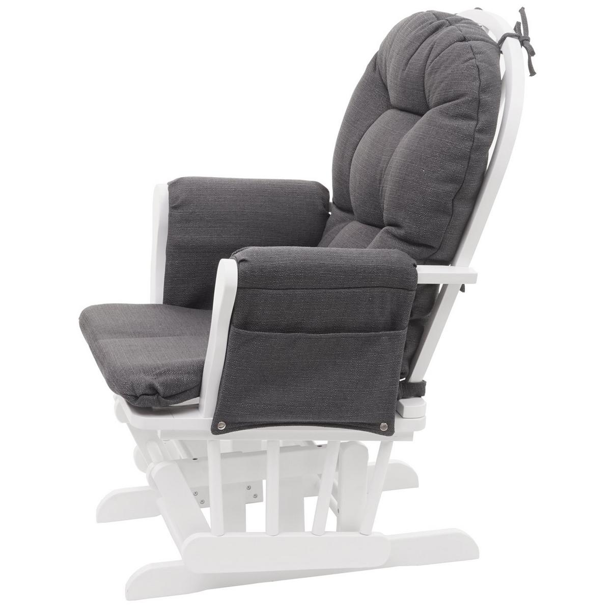 RELAXSESSEL SCHWINGSTUHL Anthrazit - Anthrazit, Textil (68/98/76cm) - MCW