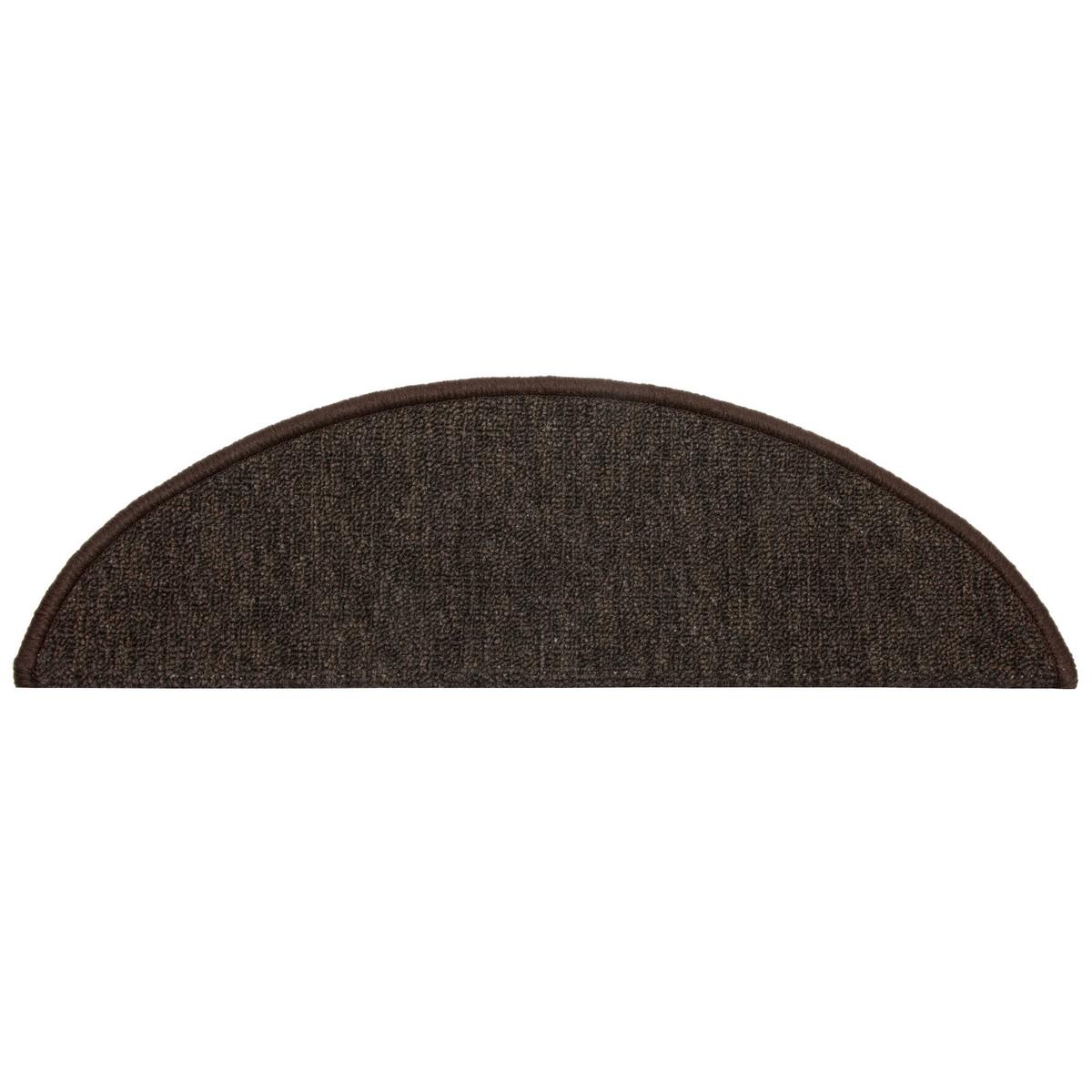 STUFENMATTE ProStair 56/20 cm Dunkelbraun 15tlg - Dunkelbraun, Textil (56/20/1cm) - Beautissu 