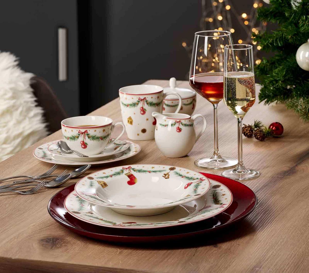KAFFEESERVICE Holly bunt 14-tlg. - Multicolor, Keramik (20.3/23.3/21.6cm) - Ritzenhoff Breker