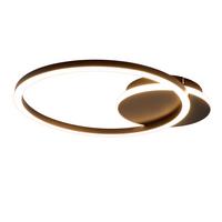LED-DECKENLEUCHTE Schwarzhainbach 30.0/5/35.0 cm - Schwarz, Metall (35/30/5cm) - ZMH