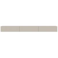 TV-LOWBOARD Veldio hängend Greige 300 cm - Taupe, Holzwerkstoff (302.4/28.5/31.6cm) - Selsey