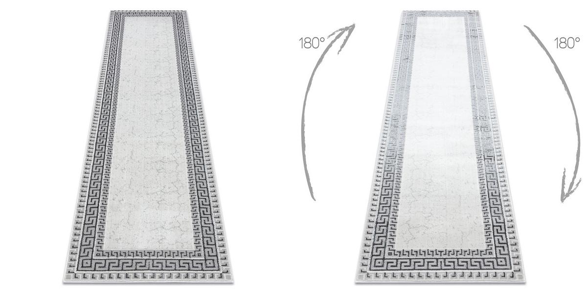 TEPPICH Allure 60/200 cm - Weiß, Textil (60/200cm) - rugsX