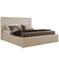 POLSTERBETT CORIVO CLASSIC 200/200 - Creme Plüsch - Multipocket-Matratze - Creme, Textil (200/200cm) - MKS