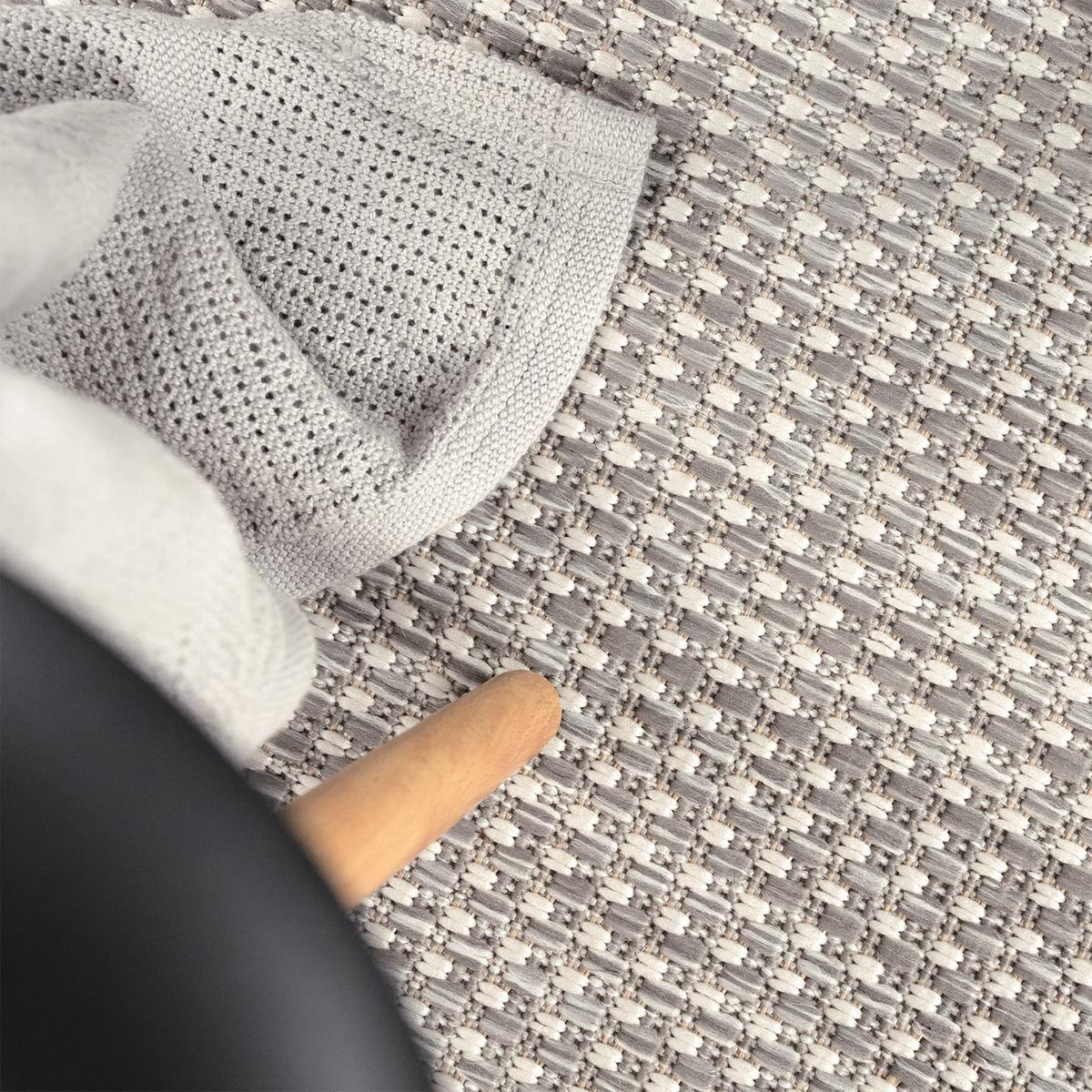 OUTDOORTEPPICH, in Naturoptik, Grau, 80 x 150 cm - Grau, Textil (150/80cm) - KADIMA DESIGN