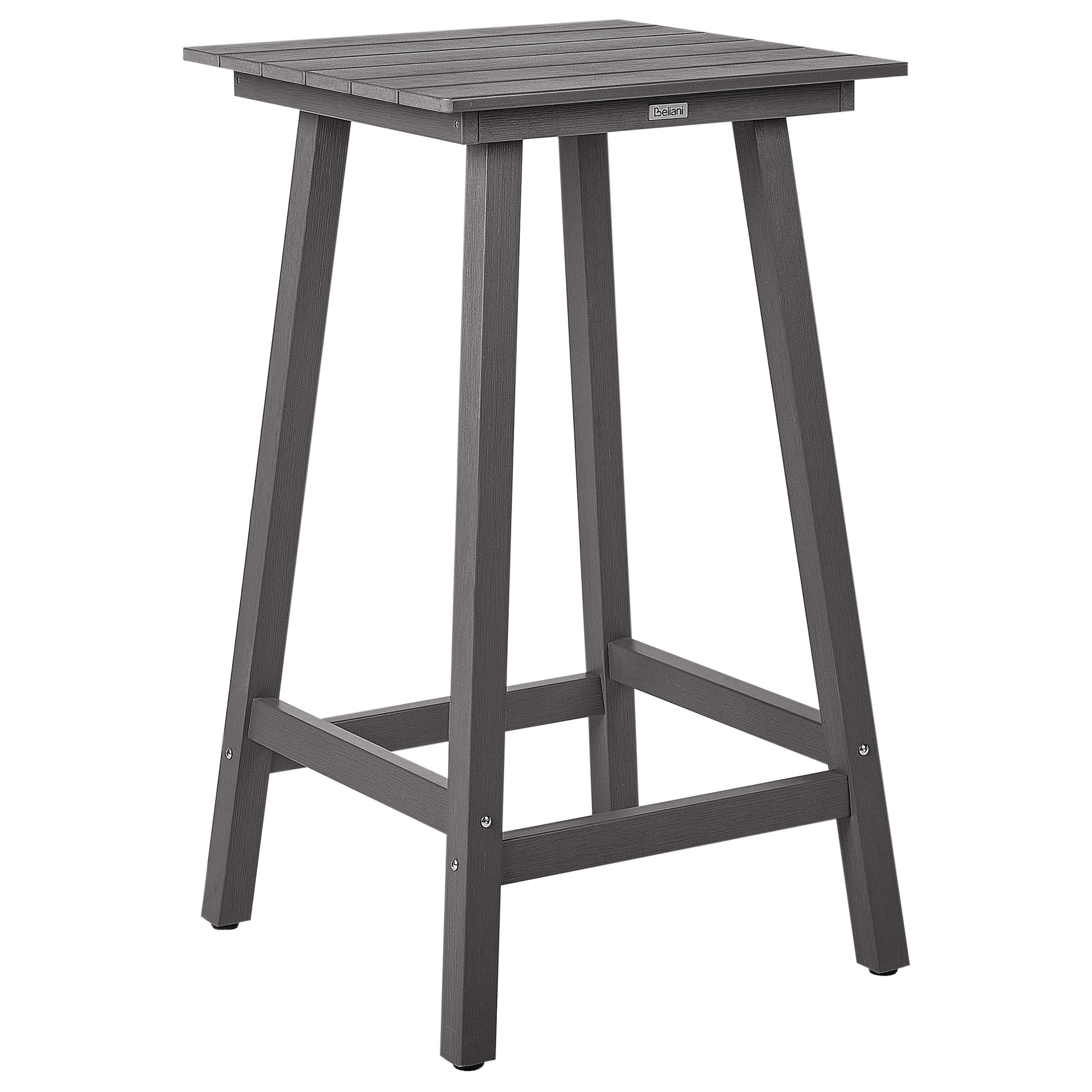 BARTISCH Grau Adirondack - Grau, Kunststoff (60/59/103cm) - Beliani