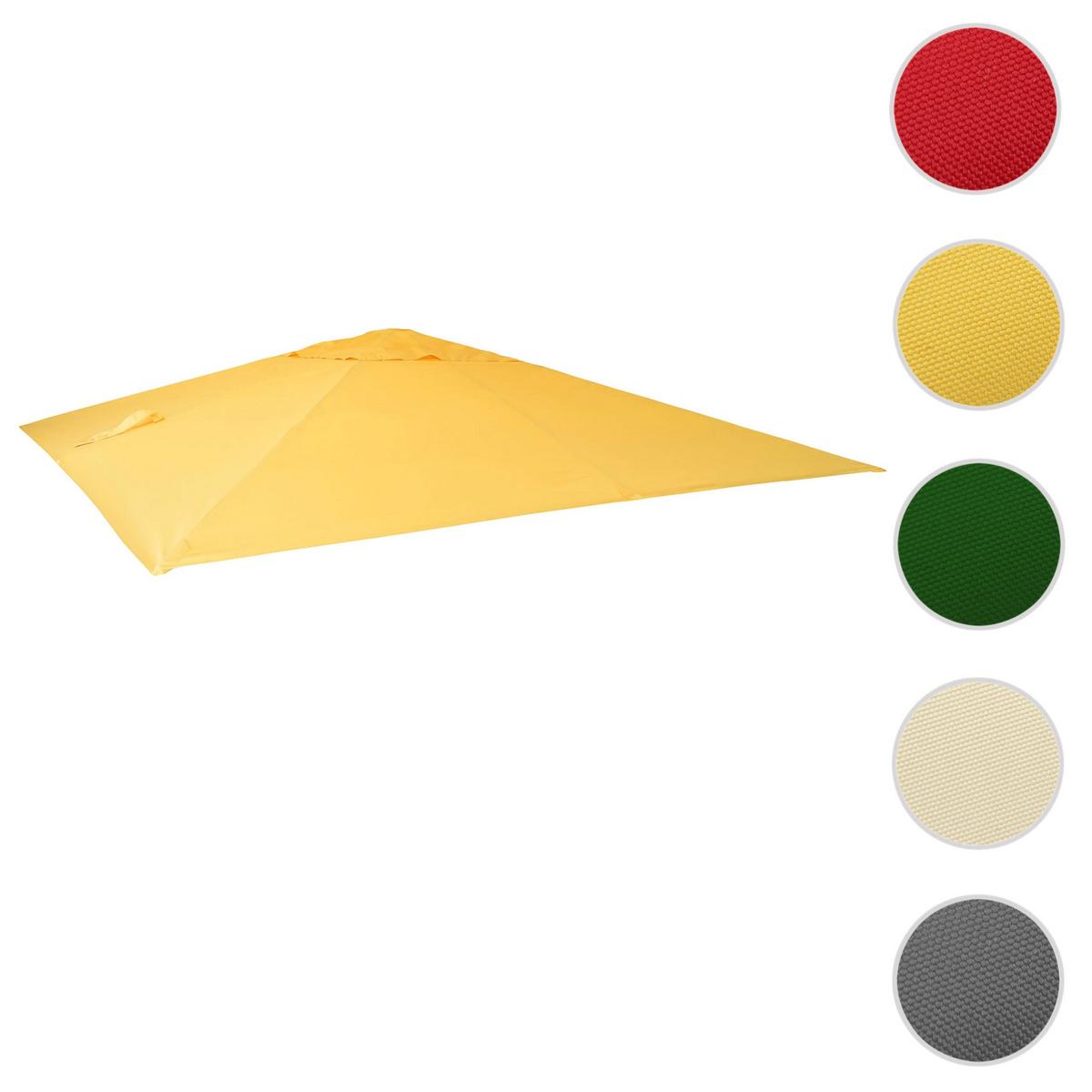 ERSATZ-BEZUG FÜR SCHIRM Gelb - Gelb, Textil (295/395cm) - MCW