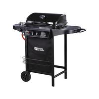 GASGRILL party 3 Schwarz - Grau, Metall (46/93/103cm) - Habitat Garten
