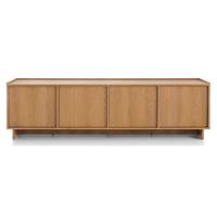 TV-LOWBOARD Yasumi 195 cm - Eichefarben, Holzwerkstoff (195/55/39cm) - Selsey