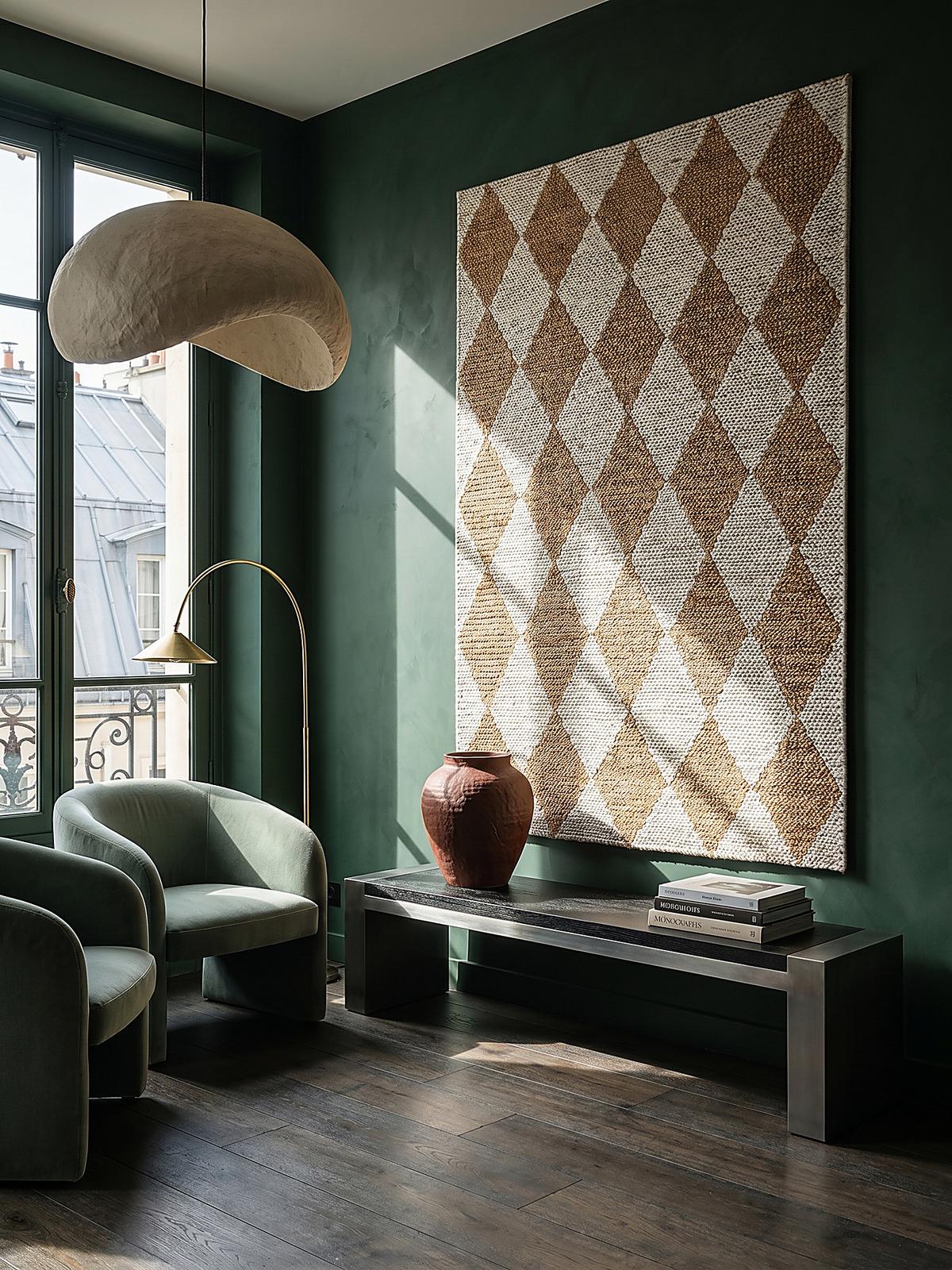 JUTETEPPICH BAIN, mit Rautenmuster, Beige, 120 x 170 cm - Beige, Textil (170/120cm) - KADIMA DESIGN
