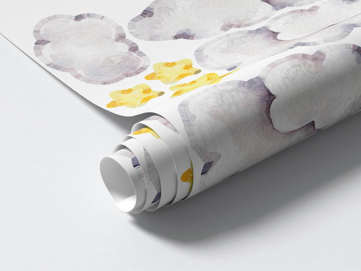 WANDAUFKLEBER 100x158cm - Kleintiere - Multicolor, Kunststoff (100/158/0.1cm) - Wallfluent