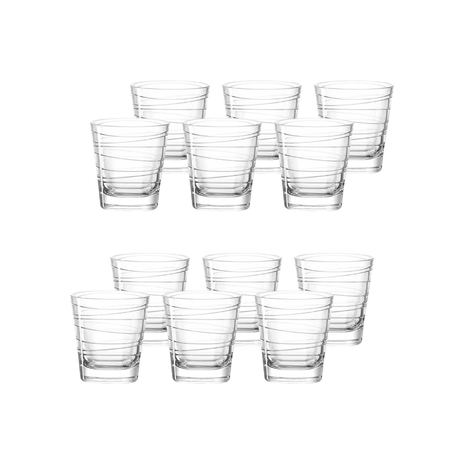 TRINKGLÄSER Vario transparent 250 ml 12er Set - Transparent, Glas (0.25L) - Leonardo Living