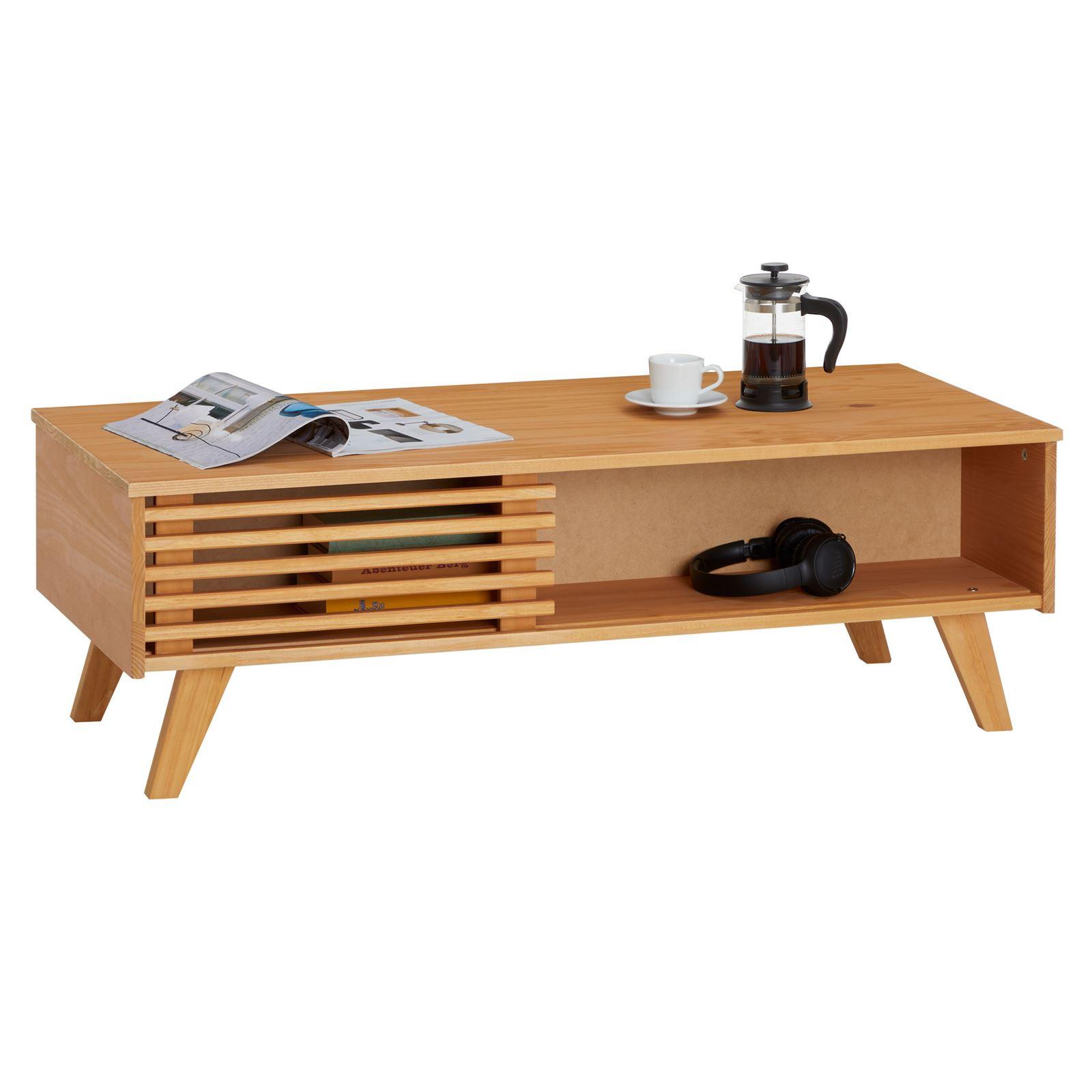 COUCHTISCH SEAN - Braun, Holz (47/110/36cm) - IDIMEX