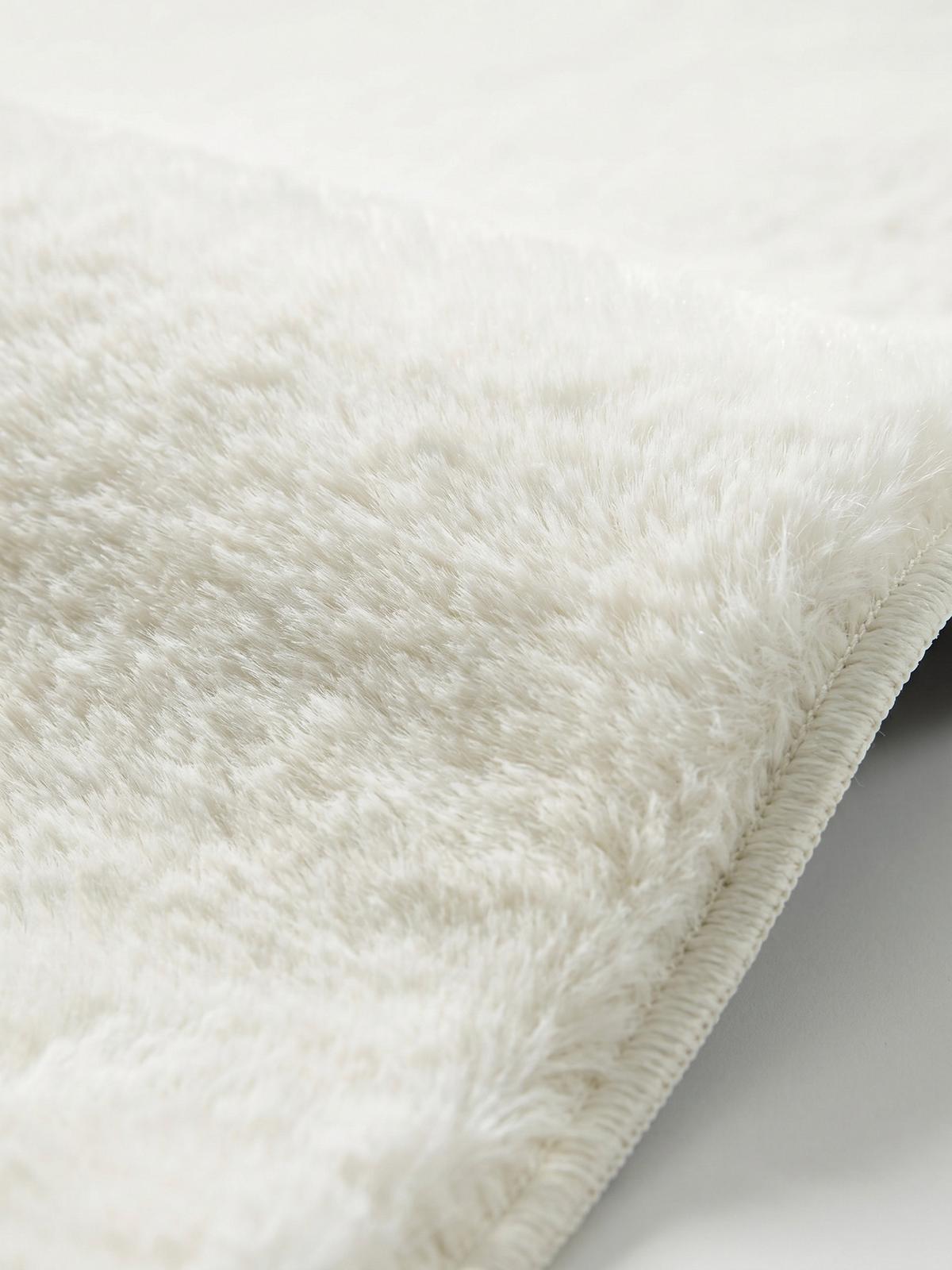 KURZFLORTEPPICH Antirutsch Uni RUTOR Polyester Creme 240 x 340 cm - Beige, Textil (240/340cm) - KADIMA DESIGN