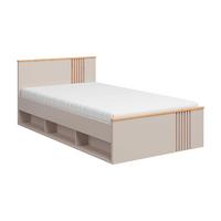 BETT 120/200 Ezra Kaschmir - Kaschmir, Holzwerkstoff (120/200cm) - Petits-meubles