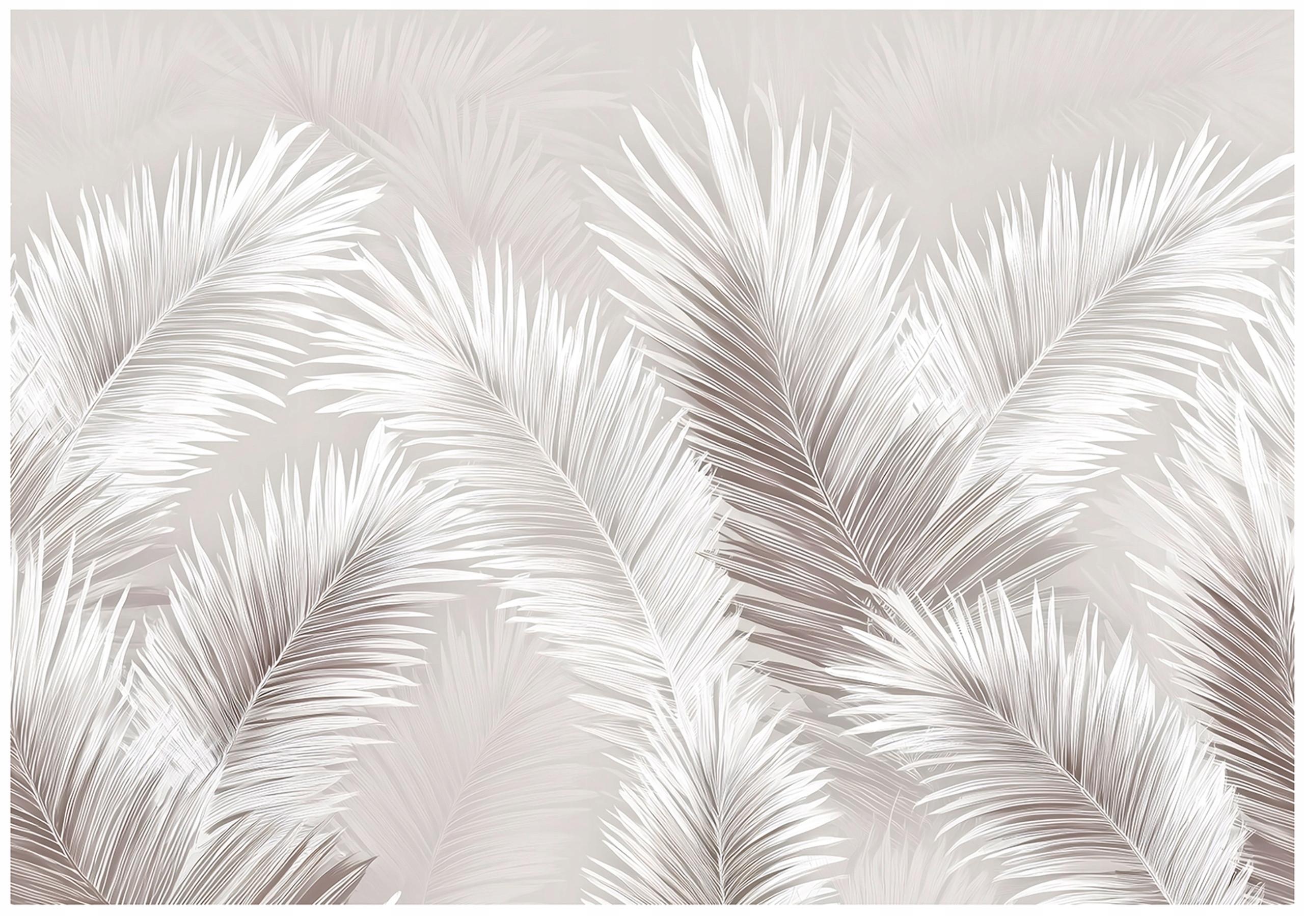 FOTOTAPETE Blätter Beton Rosa 200x140 cm - Multicolor, Papier (200/140cm) - Wallarena