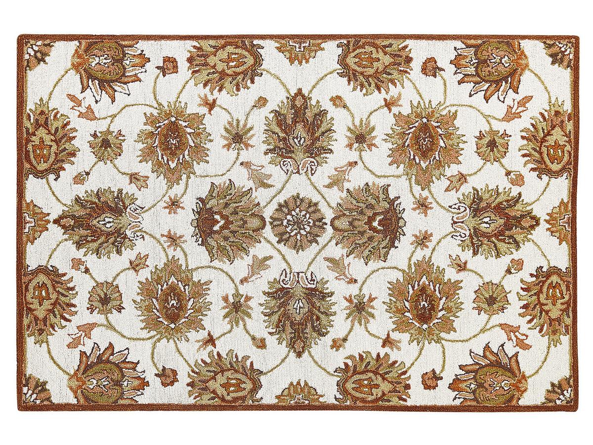 VINTAGE-TEPPICH Ezine 200/140 cm - Beige, Textil (140/200cm) - Beliani