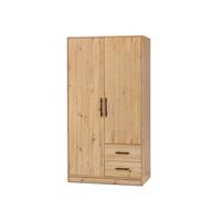 DREHTÜRENSCHRANK VANO 100/190/56cm 2-türig Eiche Artisan - Eiche Artisan, Holzwerkstoff (100/190/56cm) - MASSENO