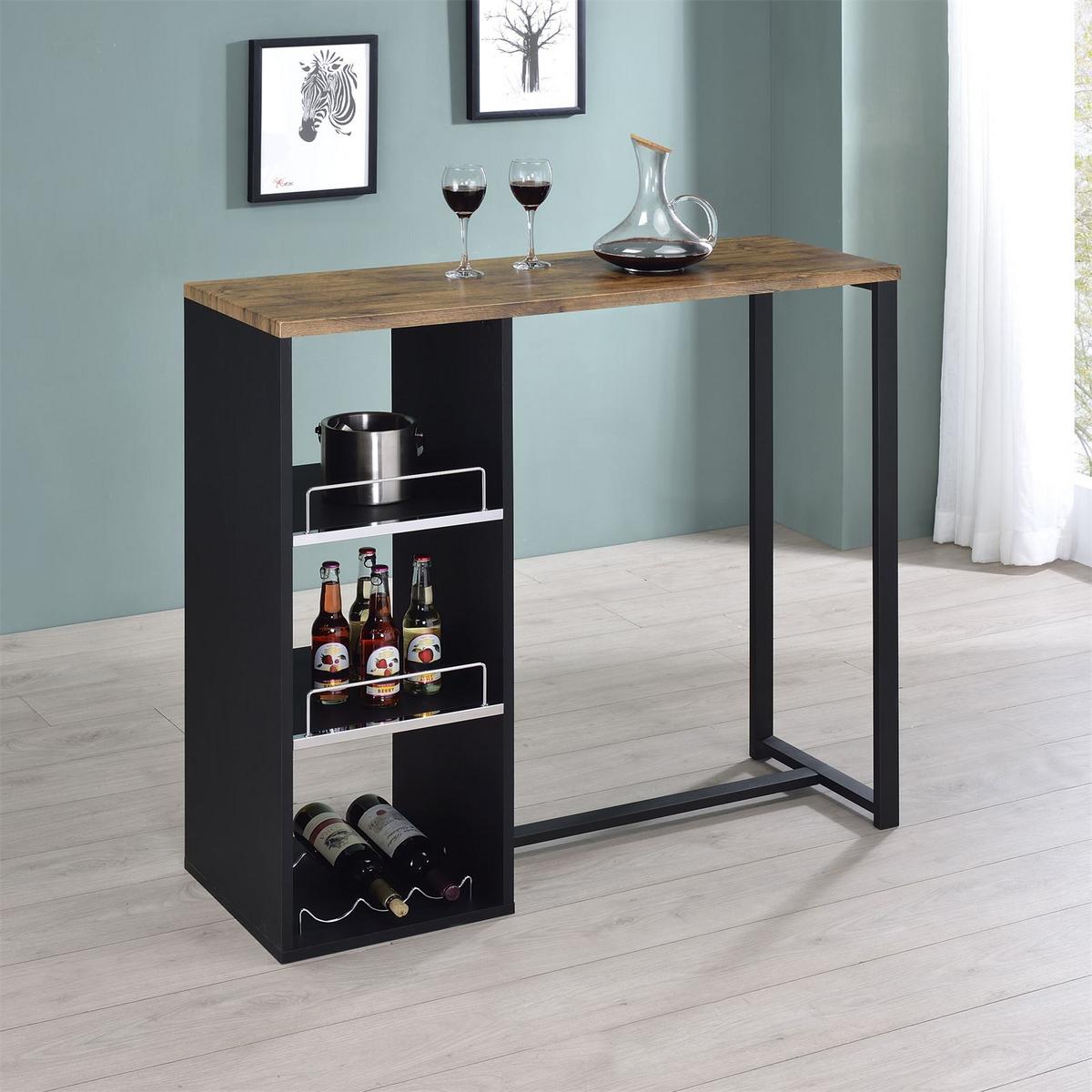 BARTISCH PIAVA - Braun, Holzwerkstoff (40/113/104cm) - IDIMEX