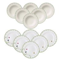 TAFELSERVICE Colourful Spring bunt 12-tlg. - Multicolor, Keramik (2/2/2cm) - Villeroy & Boch