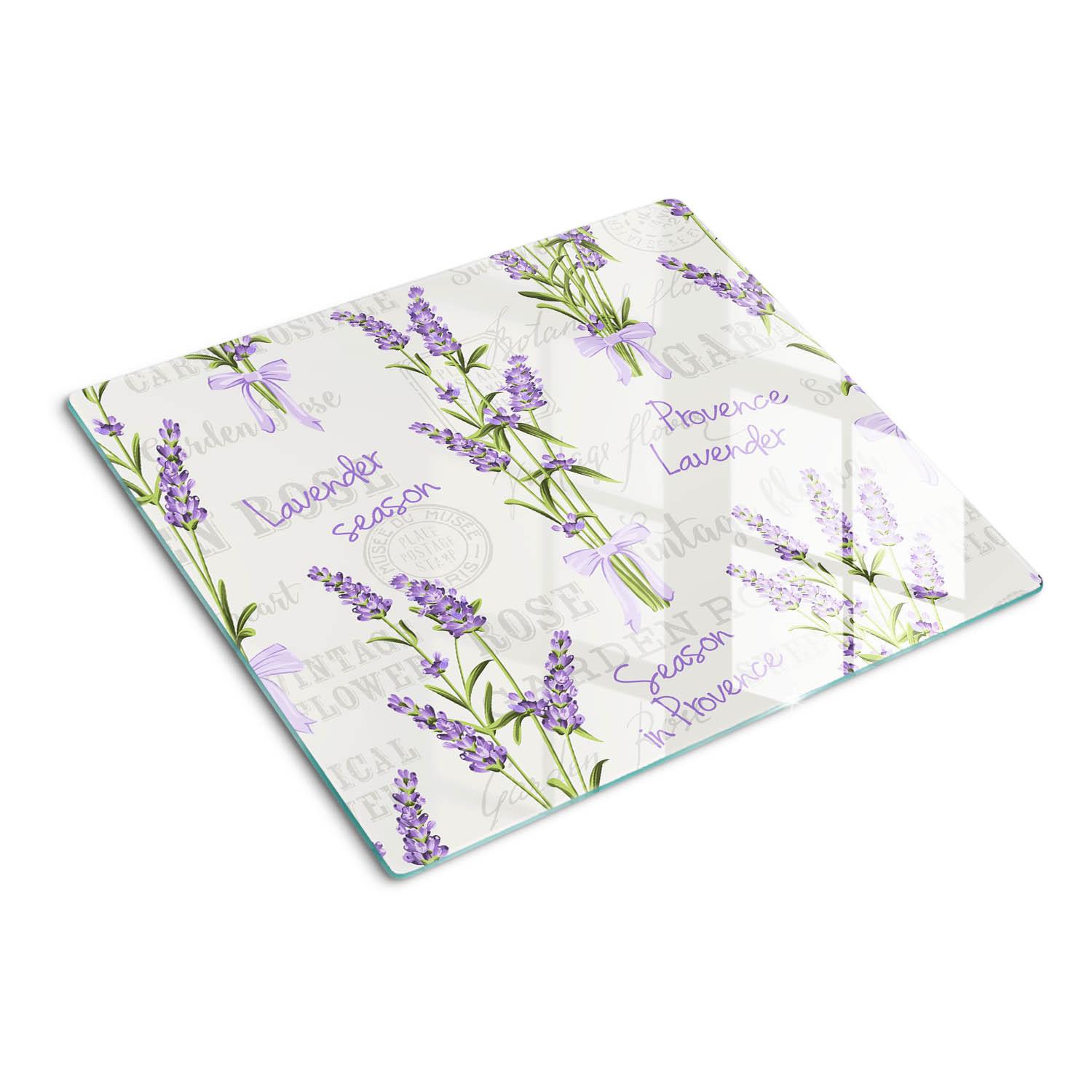 GLASPLATTE 60x52 cm Lavendel - Lila, Glas (60/0.4/52cm) - TULUP