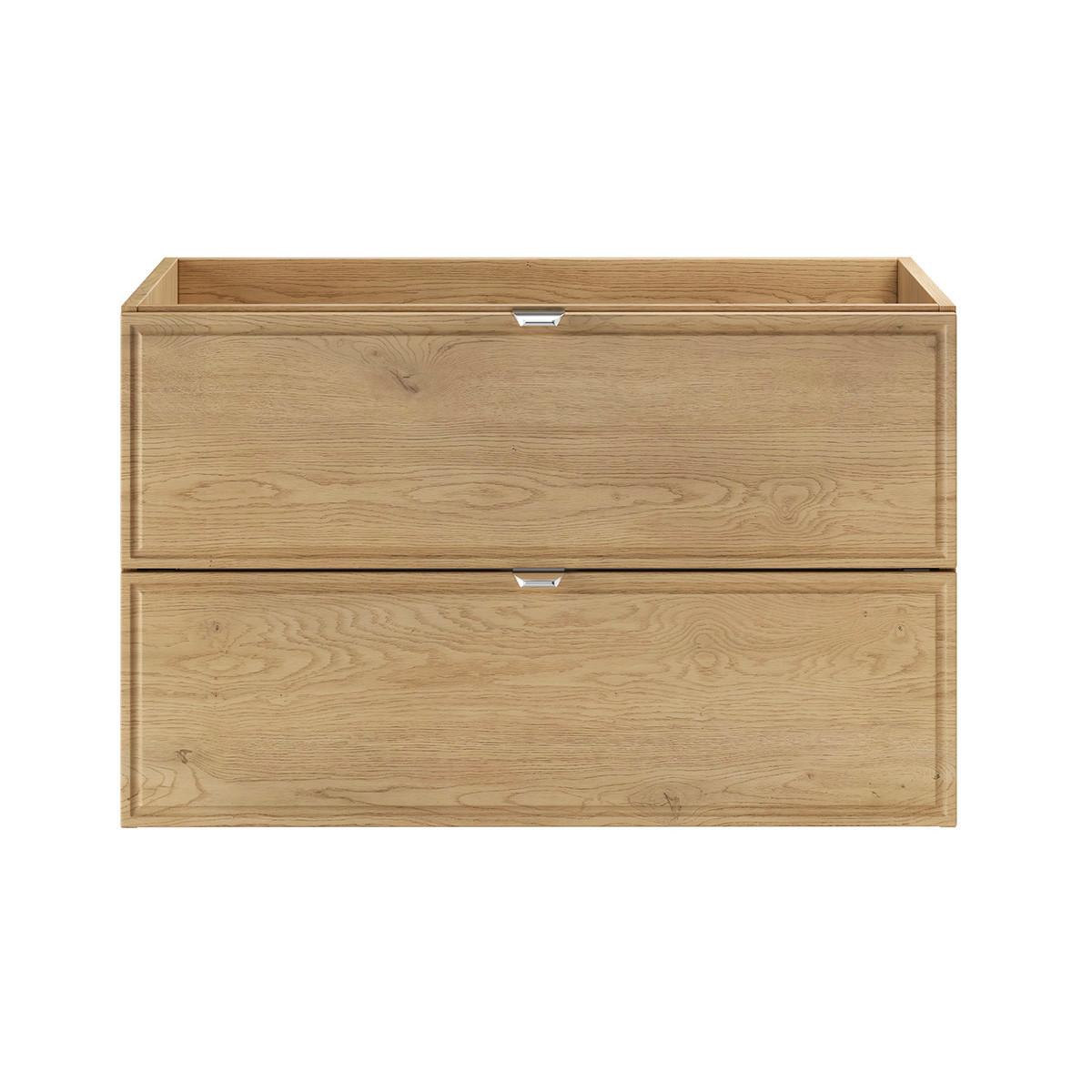 WASCHTISCHUNTERSCHRANK 80cm Elias Holz - Braun, Holzwerkstoff (80/50/46cm) - Petits-meubles