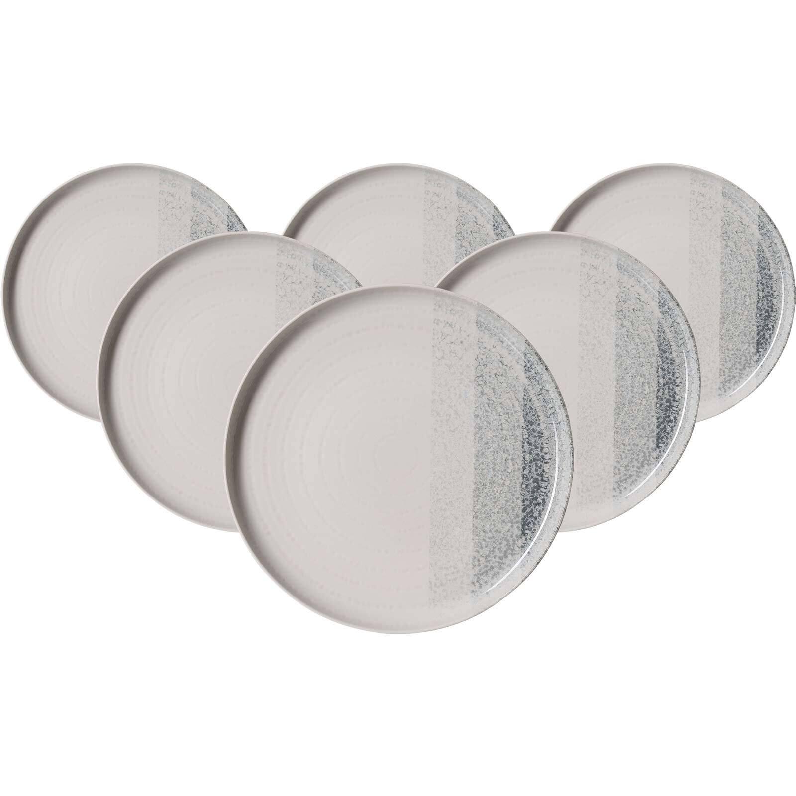 SPEISETELLER Trio Grau ø 25 cm 6er Set - Grau, Keramik (25cm) - Ritzenhoff Breker
