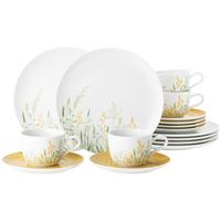 KAFFEESERVICE Liberty Meadow Grasses gelb 18-tlg. - Gelb, Keramik (24/18.1/43cm) - Seltmann Weiden