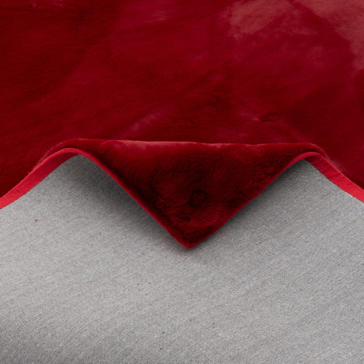 FELLTEPPICH LUXUS SUPER SOFT PLUSH - Rot, Textil (70/140cm) - Pergamon
