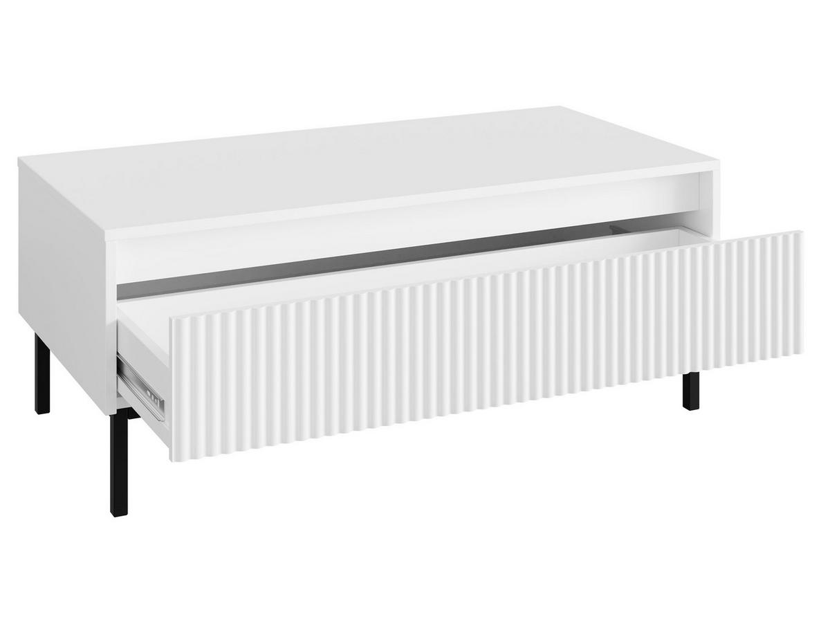 COUCHTISCH Ozmi 1SZ - Schwarz, Holzwerkstoff/Metall (50/100/40cm) - MIRJAN24
