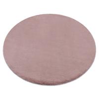 TEPPICH Bunny 80 cm - Pink, Textil (80/80cm) - rugsX