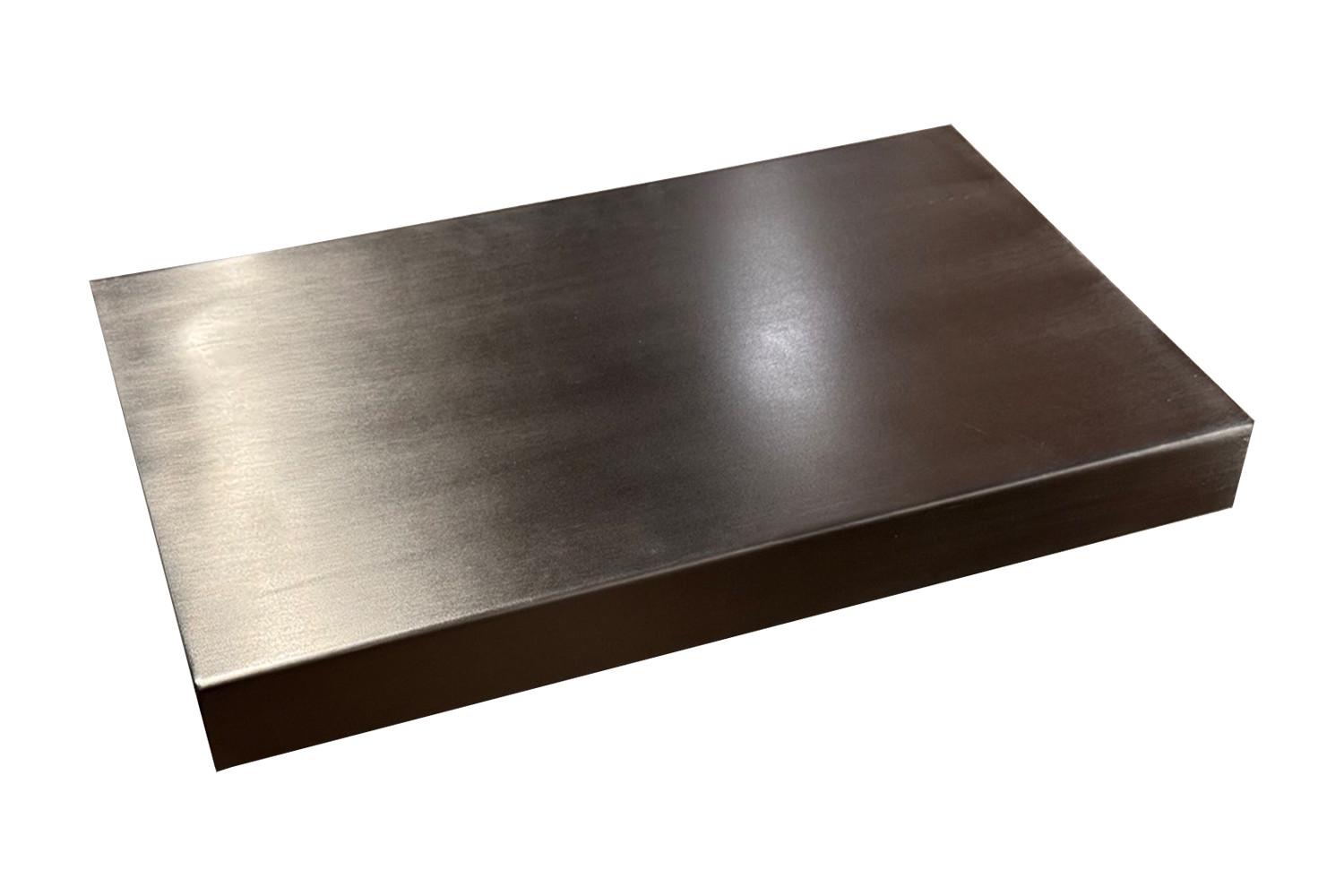 ARMLEHNTABLETT MADELINE Silber Metall - Silberfarben, Metall (25/4/40cm) - KAWOLA