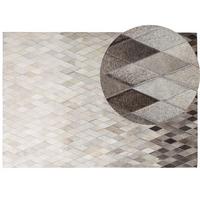 KURZFLOR-TEPPICH Maldan 230/160 cm - Beige, Fell (160/230cm) - Beliani