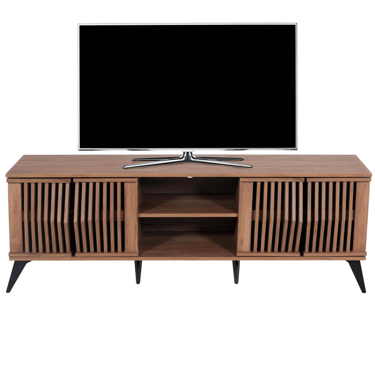 TV-RACK Braun - Braun, Holz (166/55/41cm) - MCW