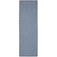 IN- UND OUTDOOR TEPPICH LÄUFER BEIDSEITIG CAPE COD - Blau, Textil (80/160cm) - Snapstyle