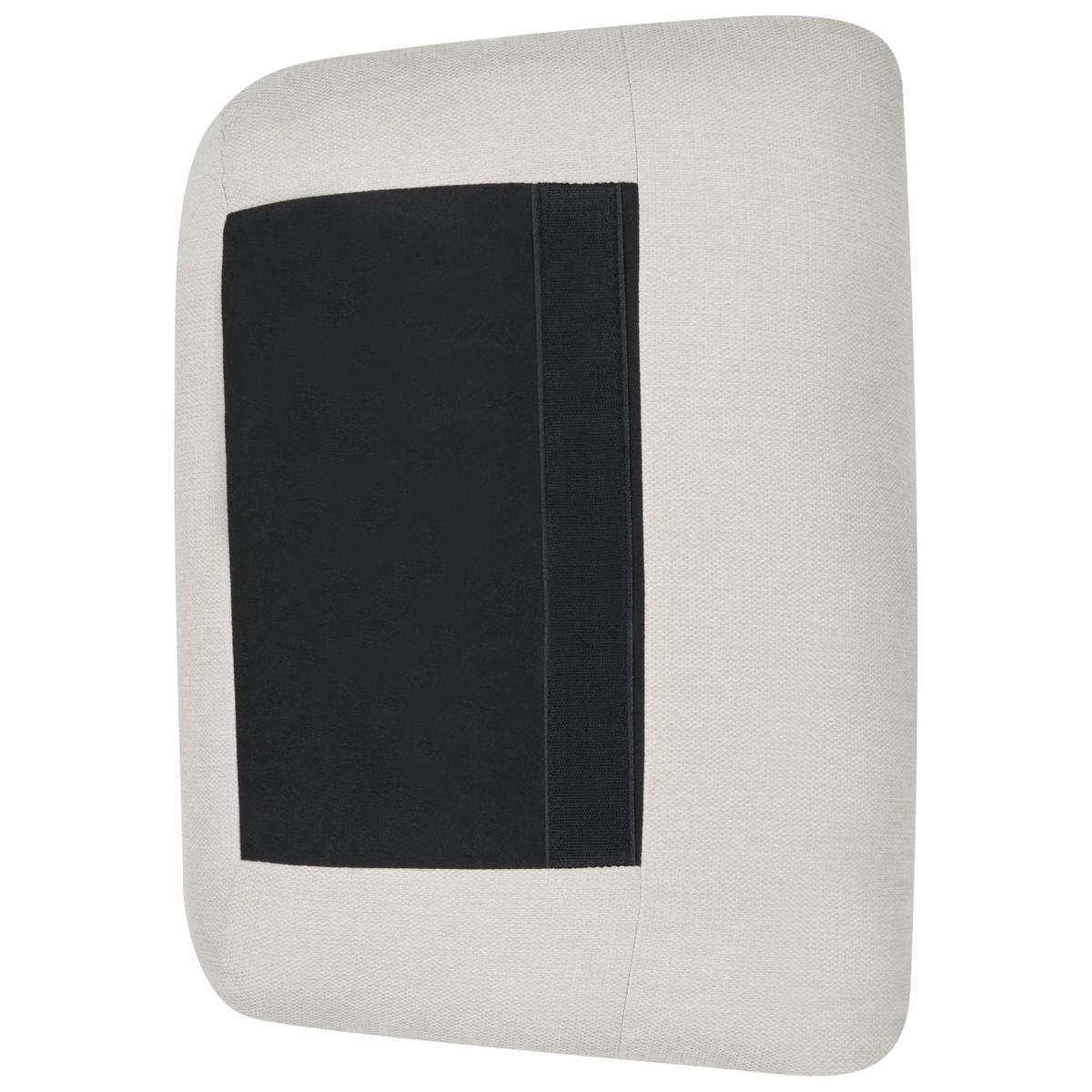 SESSEL Helles Beige Trosa - Beige/Goldfarben, Textil (100/88/86cm) - Beliani