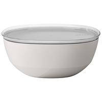 SERVIERSCHALE MIT DECKEL Silueta Nordic White 5000 ml - Weiß, Kunststoff (30.1cm) - Mepal