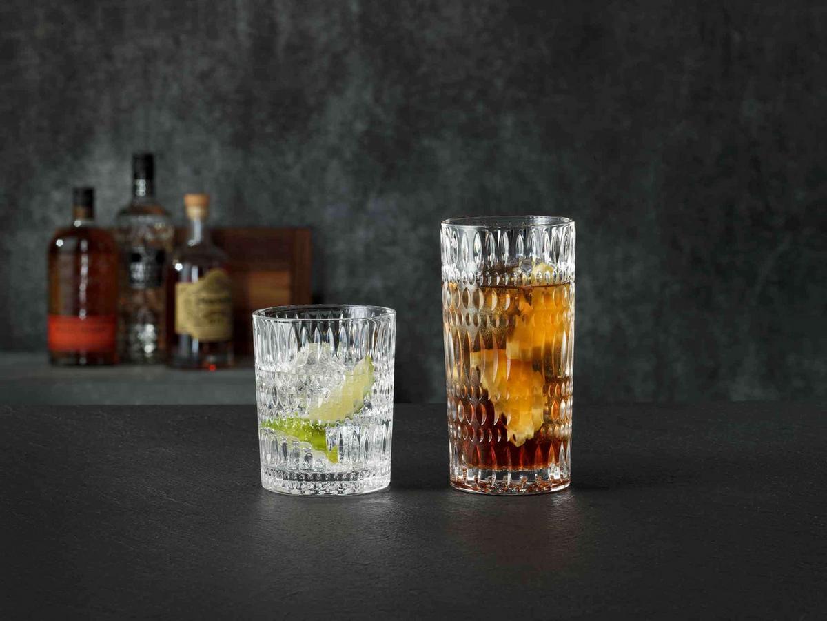 LONGDRINK & BECHER SET Ethno transparent 12-tlg. - Transparent, Glas - Nachtmann