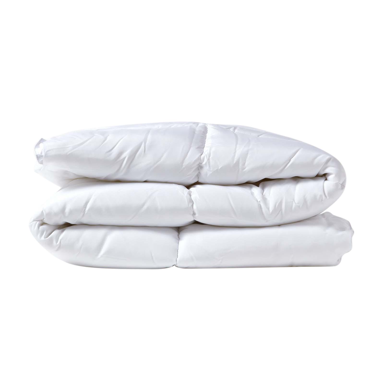 MATRATZENTOPPER 135/190 cm mit Super-Mikrofaser - Weiß, Textil (135/190cm) - Homescapes