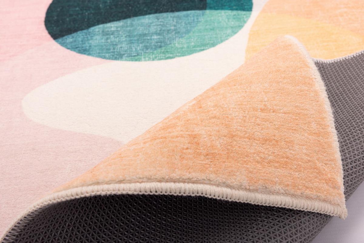 BADTEPPICH Ariella Bunt 60x100 cm - Multicolor, Textil (60/100cm) - Gino Falcone