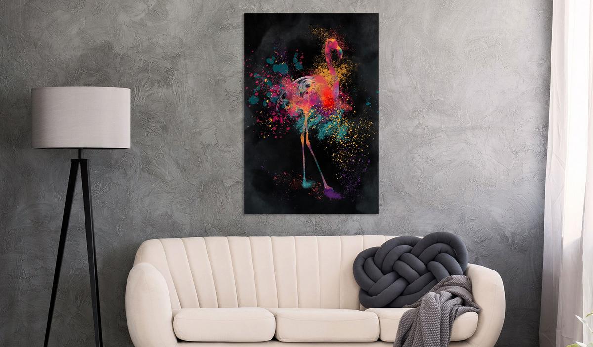 KUNSTDRUCK Bunt 80/120 cm - Multicolor, Textil (80/120cm) - KUNSTLOFT