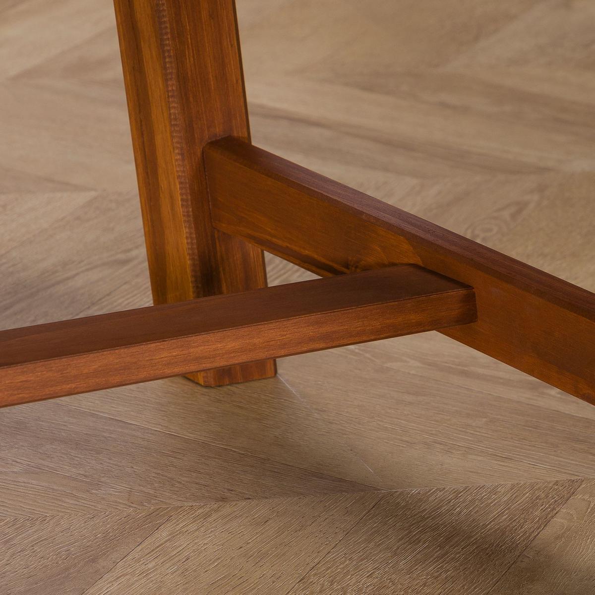 COUCHTISCH LUZERNA - Dunkelbraun, Holz (60/110/45cm) - IDIMEX